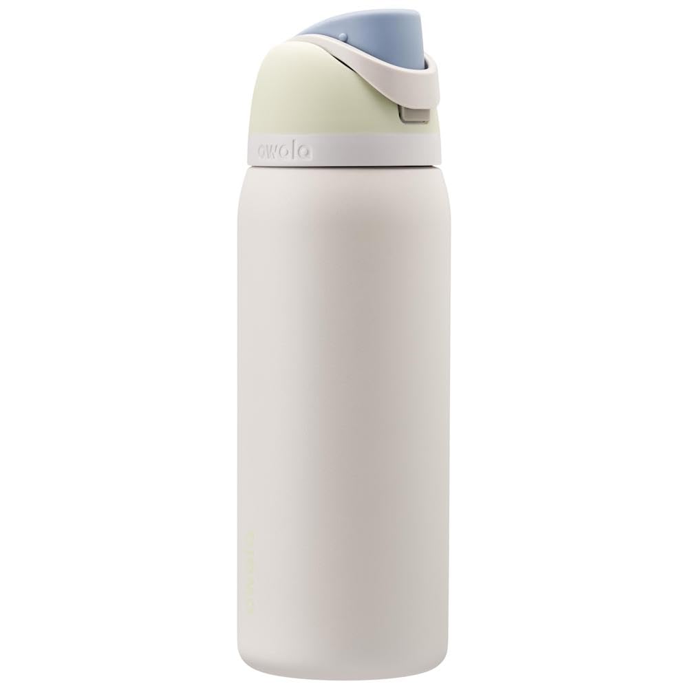 Owala FreeSip Insulated Stainless Steel Water Bottle with Straw, BPA-Free Sports Water Bottle, Great for Travel, 24 Oz, Denim