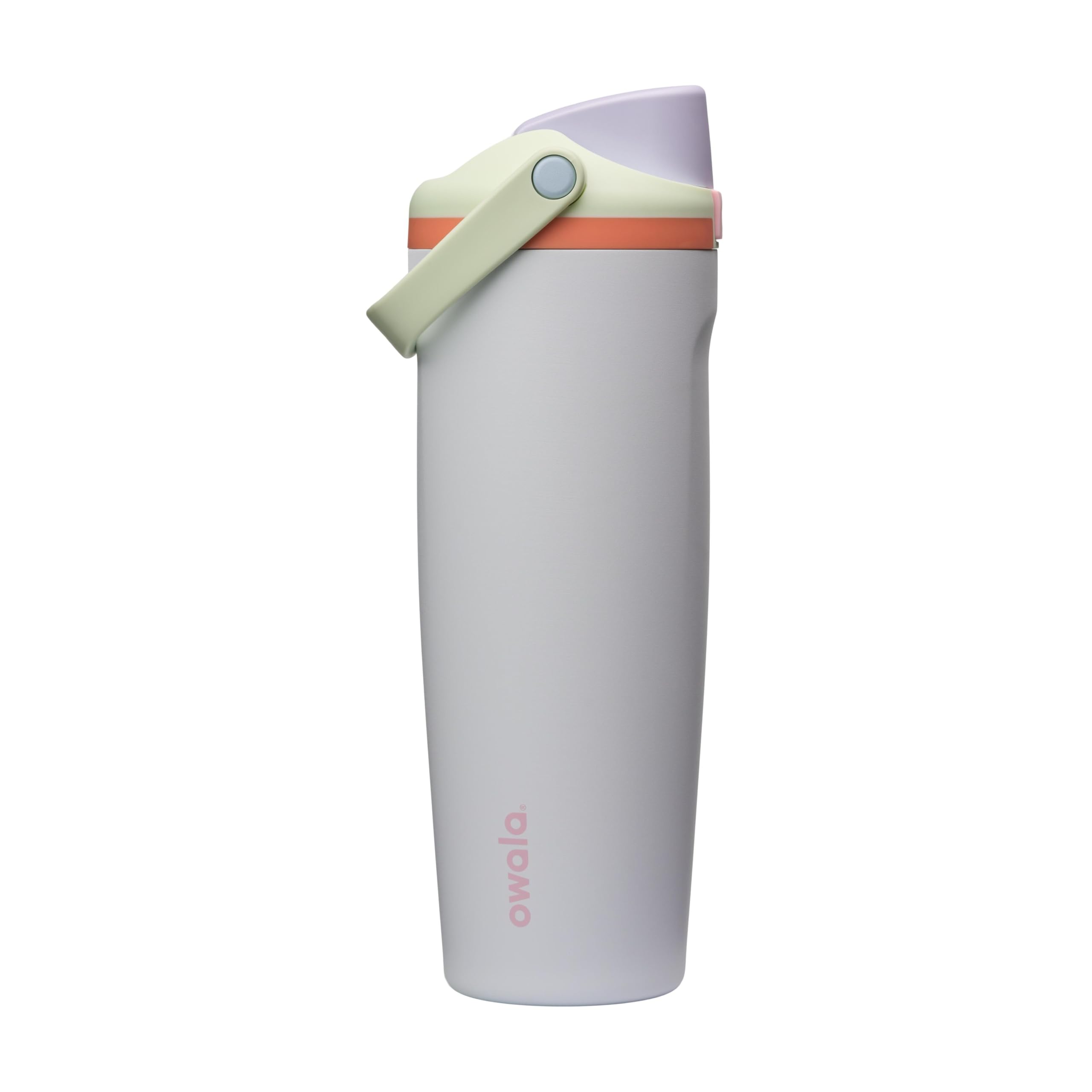 Owala FreeSip Sway Insulated Stainless Steel Water Bottle with Two-Way Spout, Built-In Straw and Bucket Handle, Made for Travel, School, and Sports, 30oz, BPA Free, Leak Proof, Putting Green