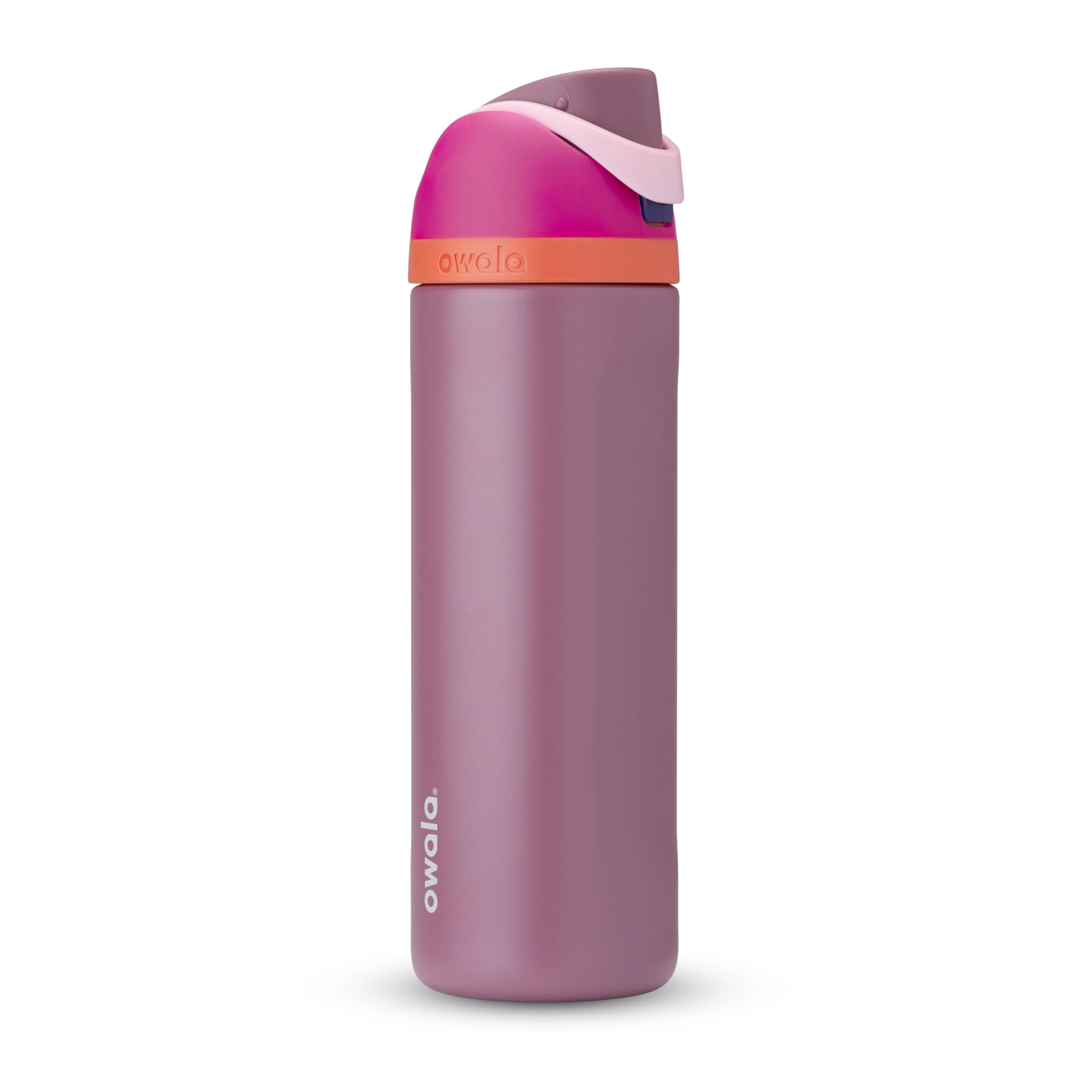Owala FreeSip Insulated Stainless Steel Water Bottle with Straw, BPA-Free Sports Water Bottle, Great for Travel, 24 Oz, Denim