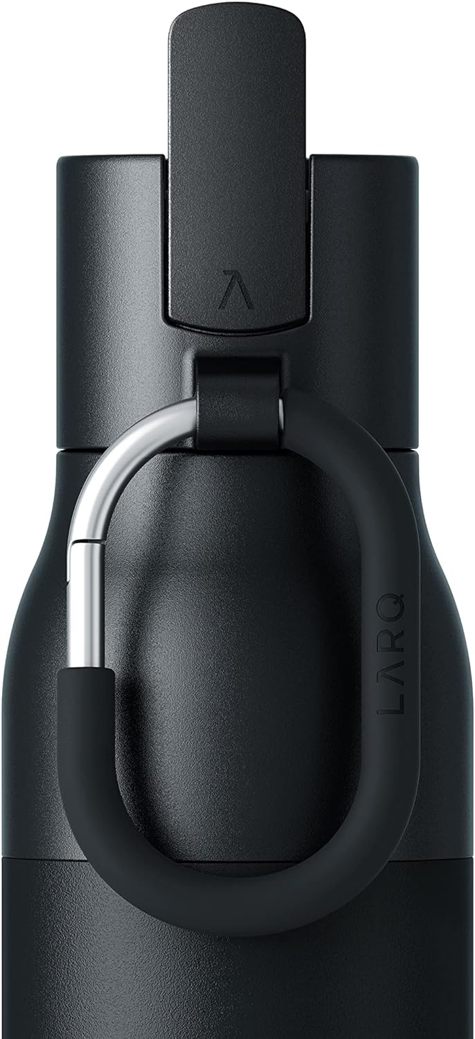 LARQ Holiday Bundle Set Bottle Filtered Insulated Water Bottle 17oz + 25oz | Reusable Bottles, Travel Friendly, BPA Free
